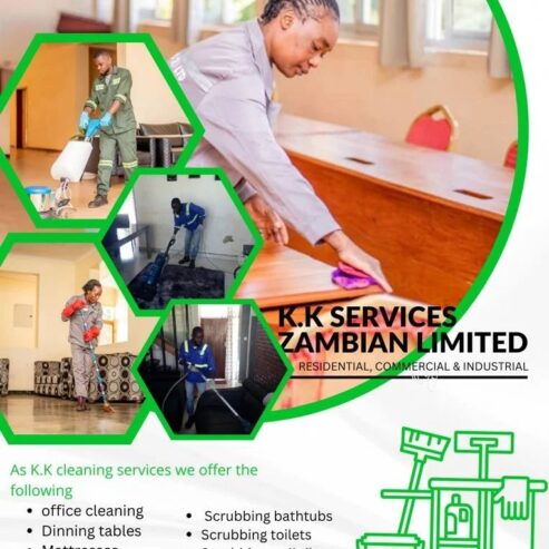 Cleaning services and other environmental services