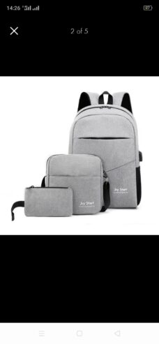 Three piece bags type 2