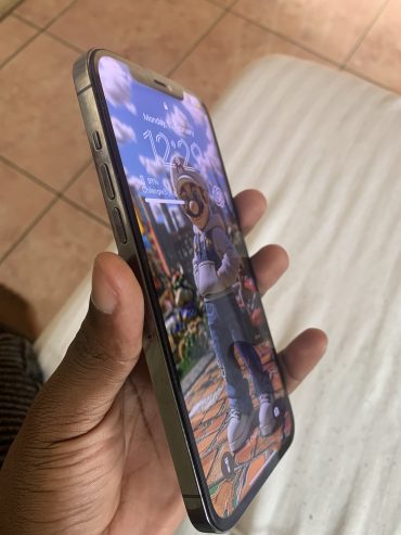 iPhone 12 Pro Max ,100ttery life,double sim,128gb with no Face ID reach me on +260771850379