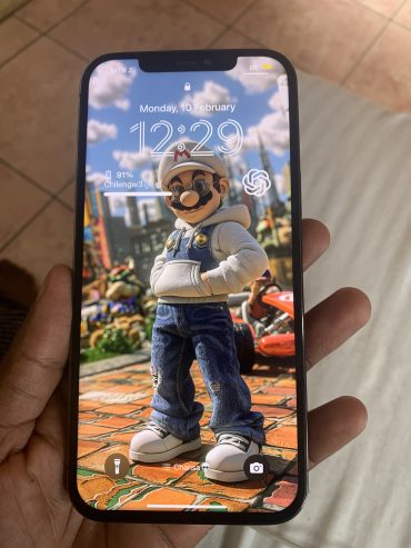 iPhone 12 Pro Max ,100ttery life,double sim,128gb with no Face ID reach me on +260771850379