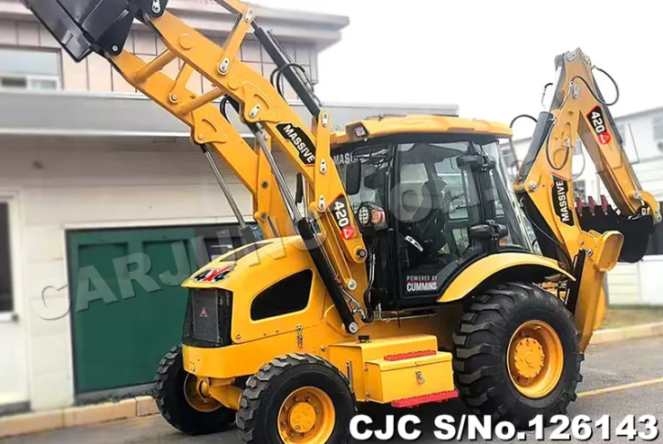 Massive 420 Backhoe Loader For Sale In Zambia