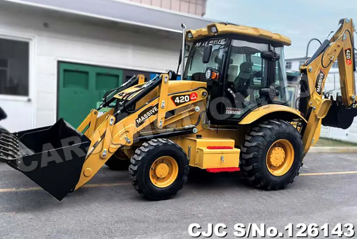 Massive 420 Backhoe Loader For Sale In Zambia