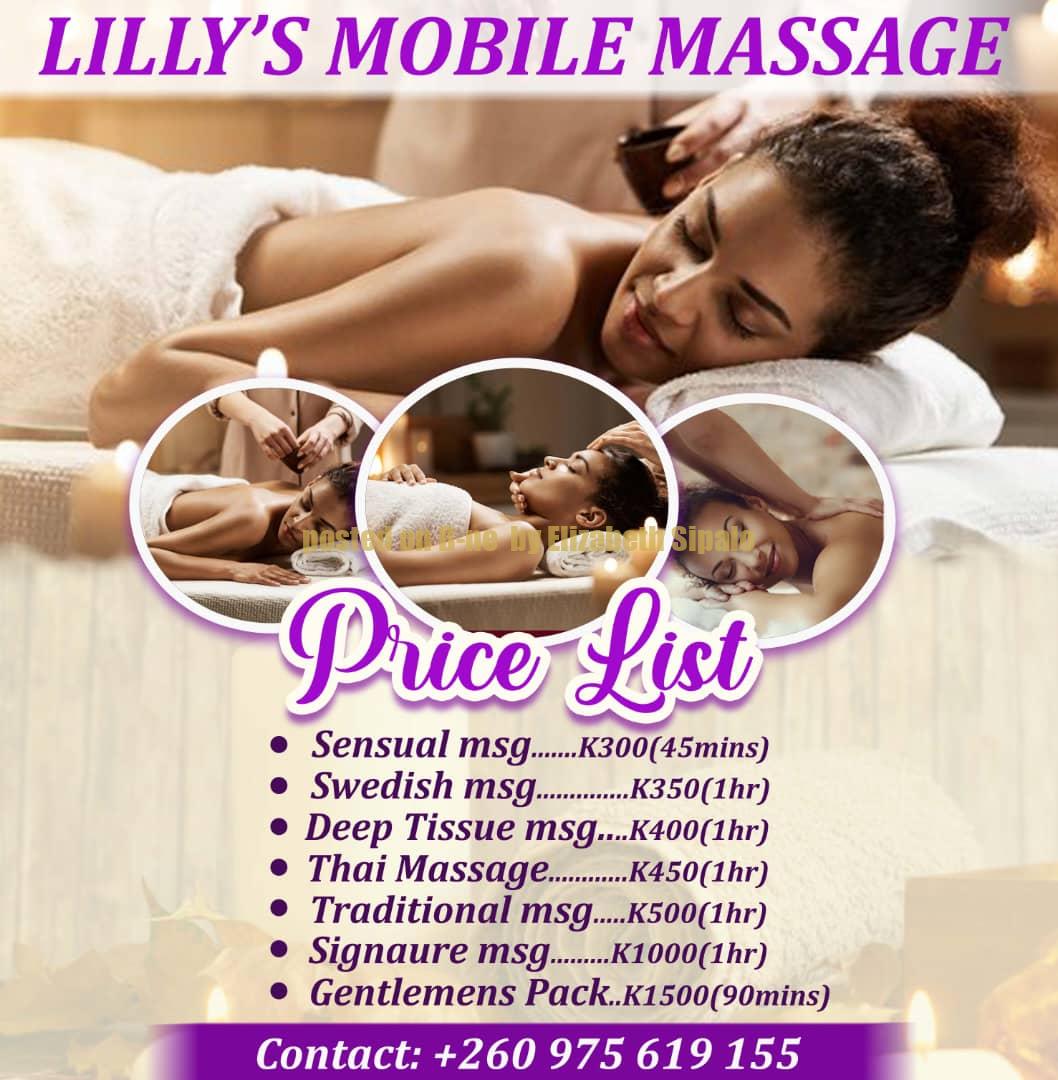 Massage services