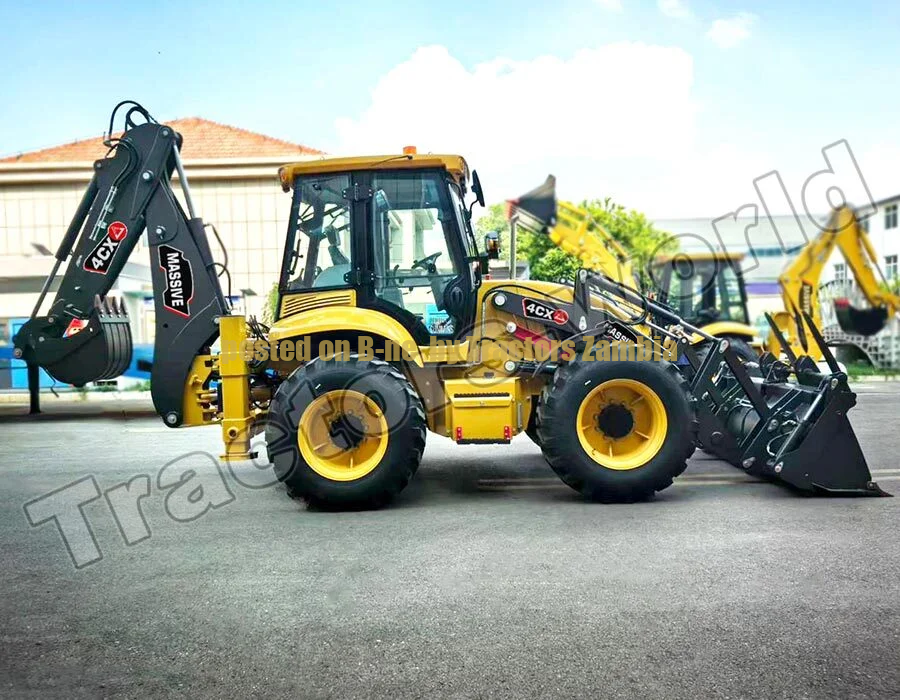Massive 4CX Backhoe Loader In Zambia