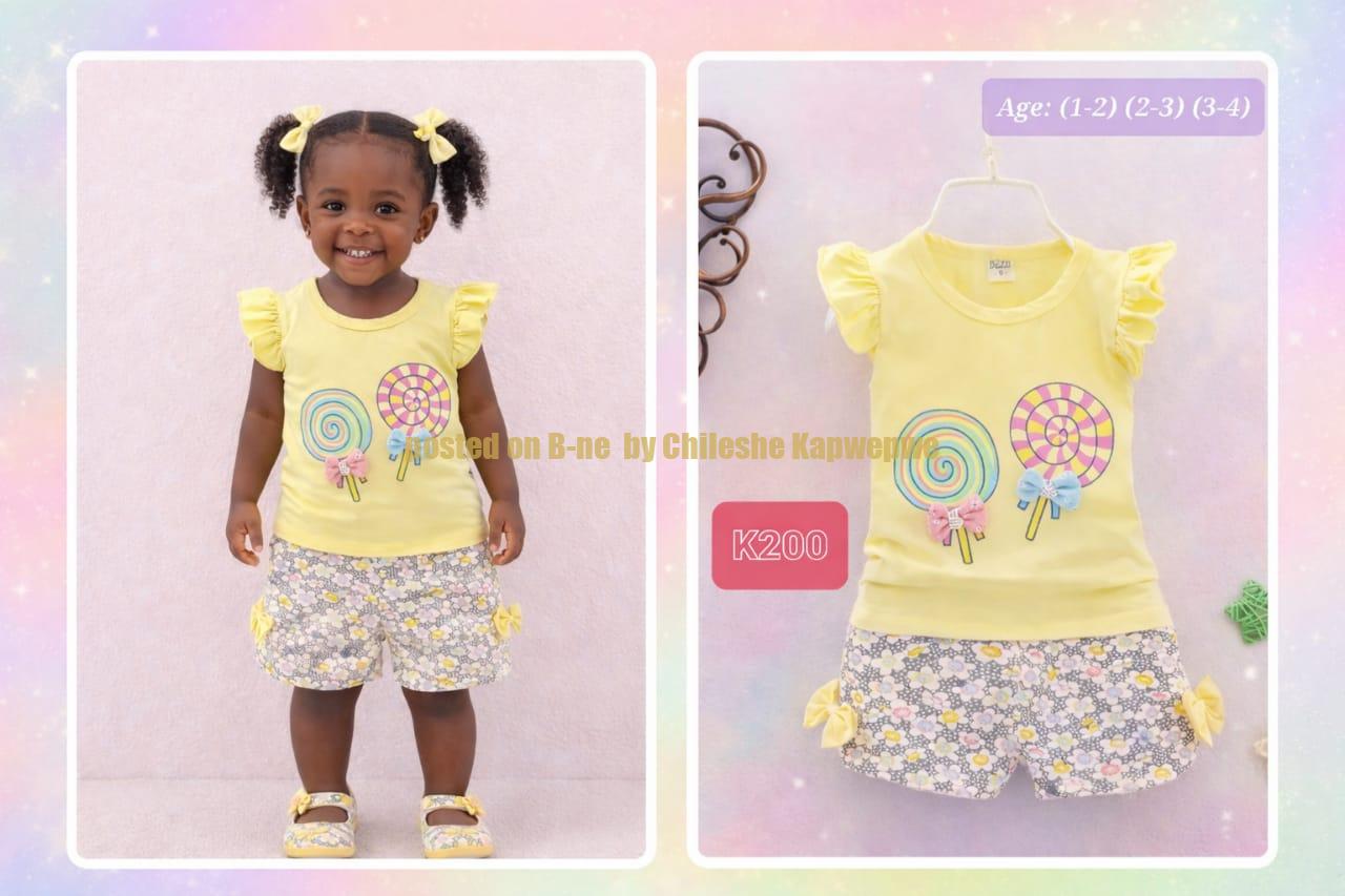 TODDLER GIRLS LOLLIPOP OUTFITS 🍭