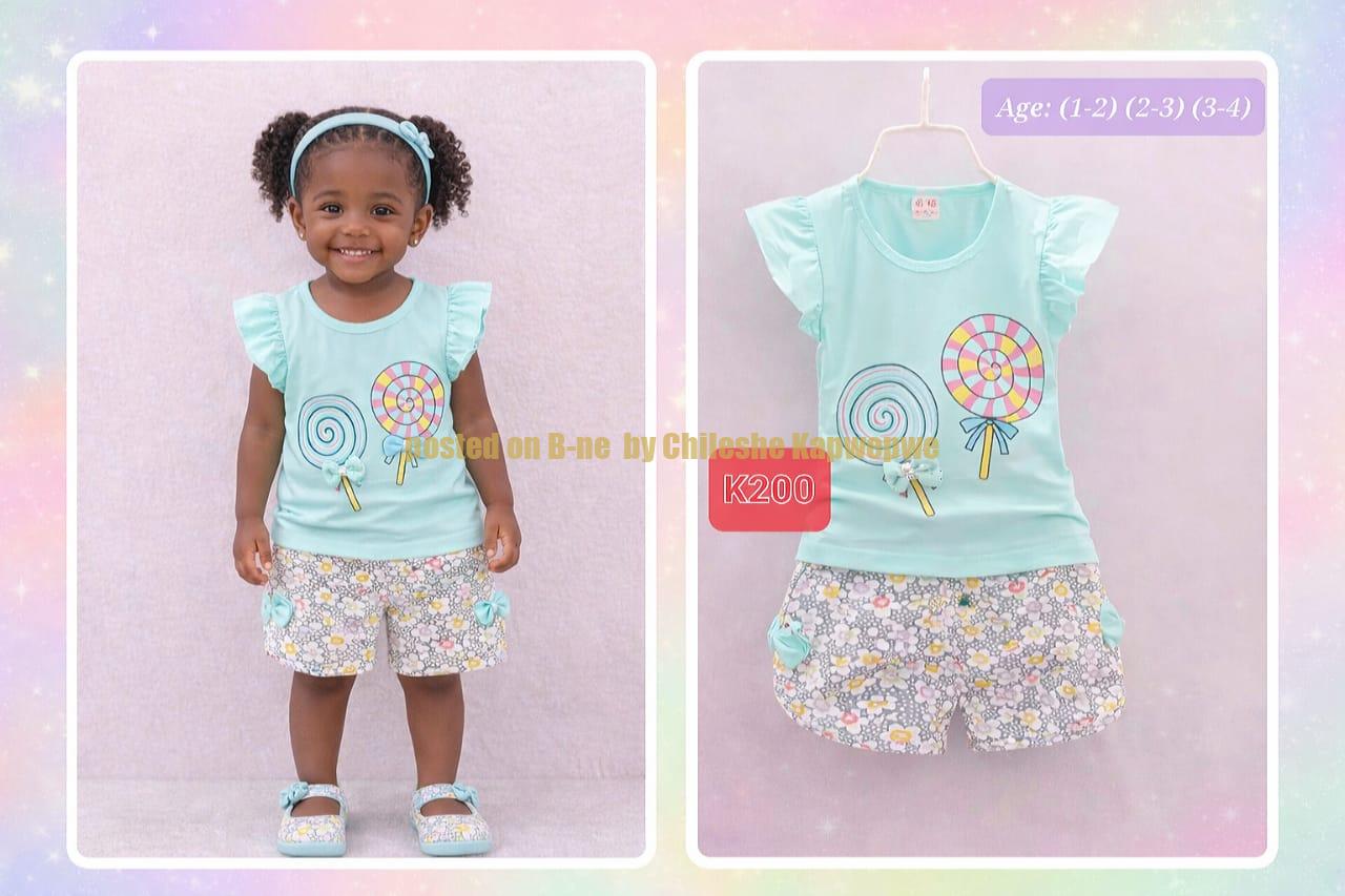 TODDLER GIRLS LOLLIPOP OUTFITS 🍭